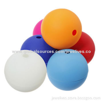 Popular Silicone Sphere Ice Ball Molds, Microwave and Oven-safe